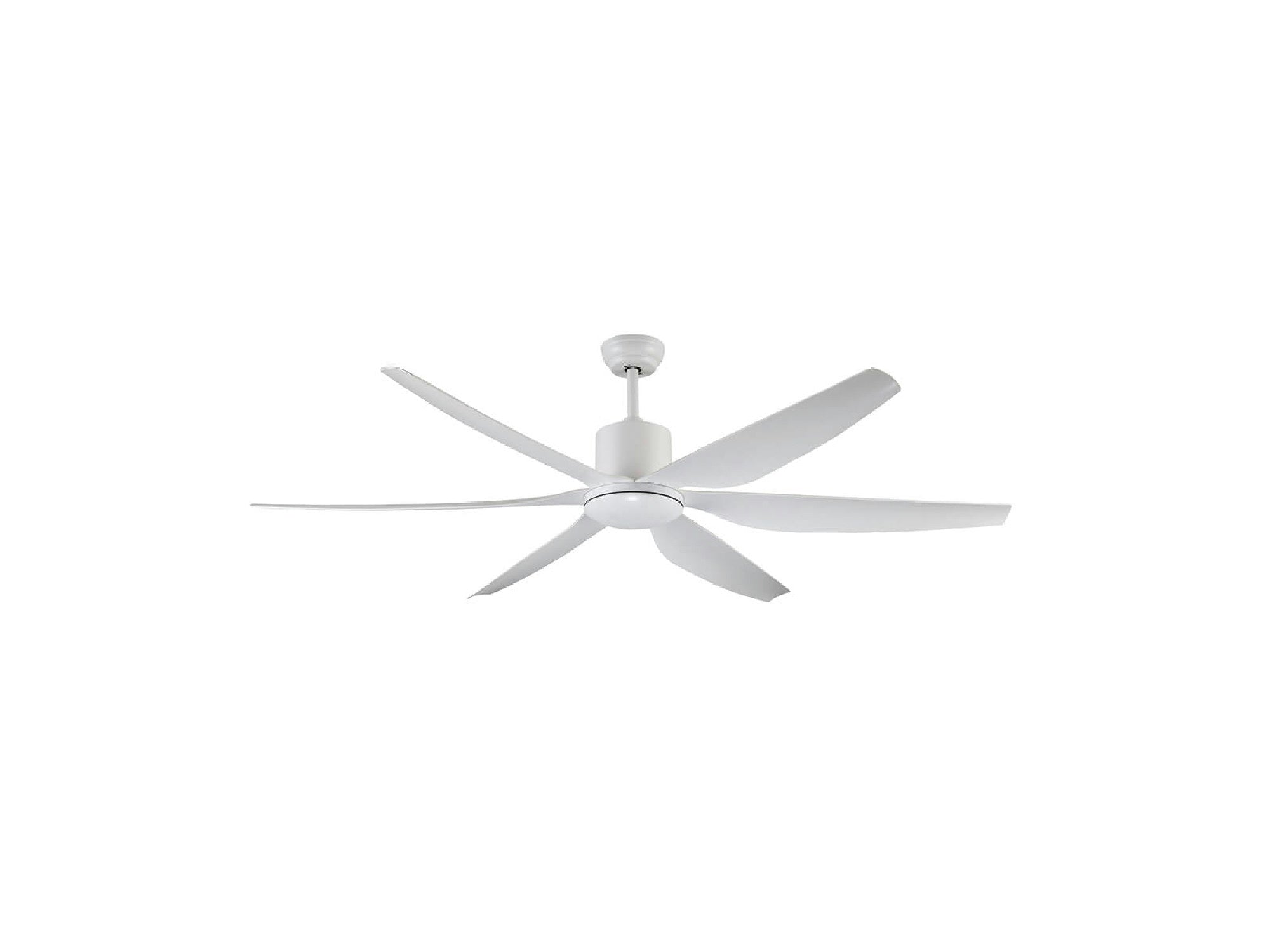 מאוורר תקרה "GIANT B17 66 עם שלט- לבן - Ceiling Fan with Light