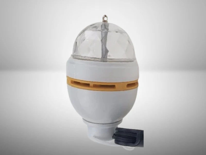 נורת לד דיסקו נטענת כוללת רמקול