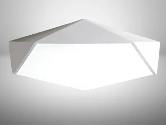 מנורה צמודת תקרה DIAMOND - תצוגה