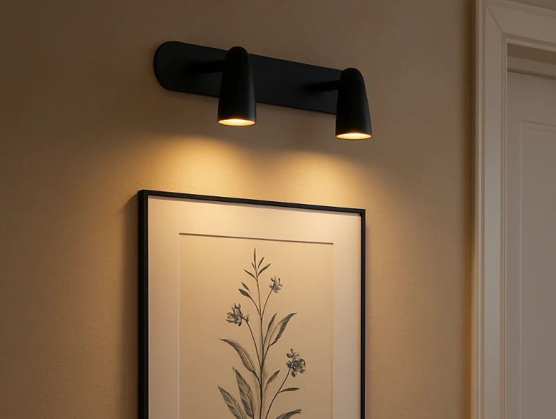 מנורת קיר DUO Spot במבואה