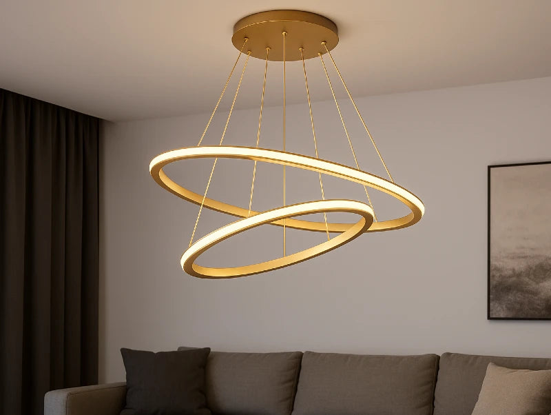 מנורת תלייה TREE בסלון