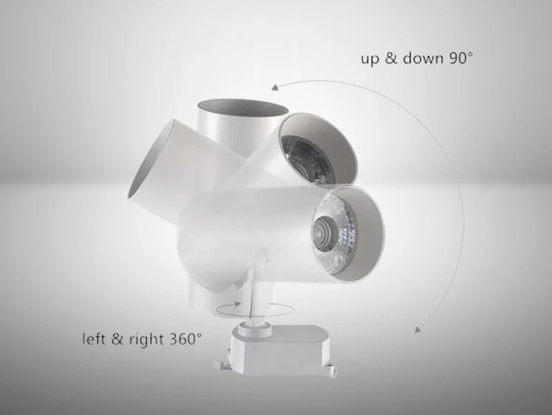 ספוט לד מובנה לפס צבירה מסדרת ROLL