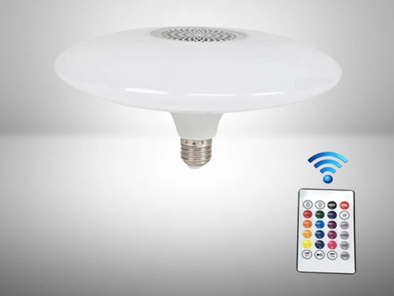 נורת לד גלקסיה  + שלט + רמקול