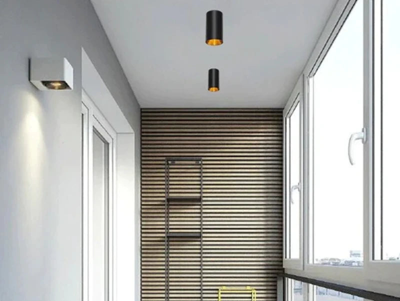 צילינדר צמוד תקרה DEEP AMBER