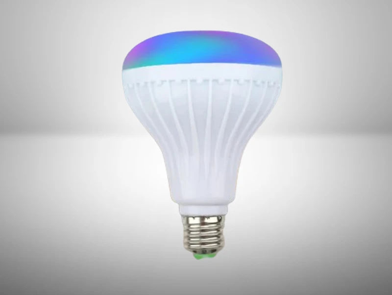 נורת לד BLUETOOTH כוללת לד RGB + רמקול ושלט