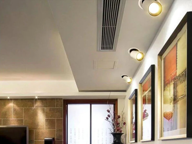 גוף תאורה שקוע מתכוונן DOME - תצוגה