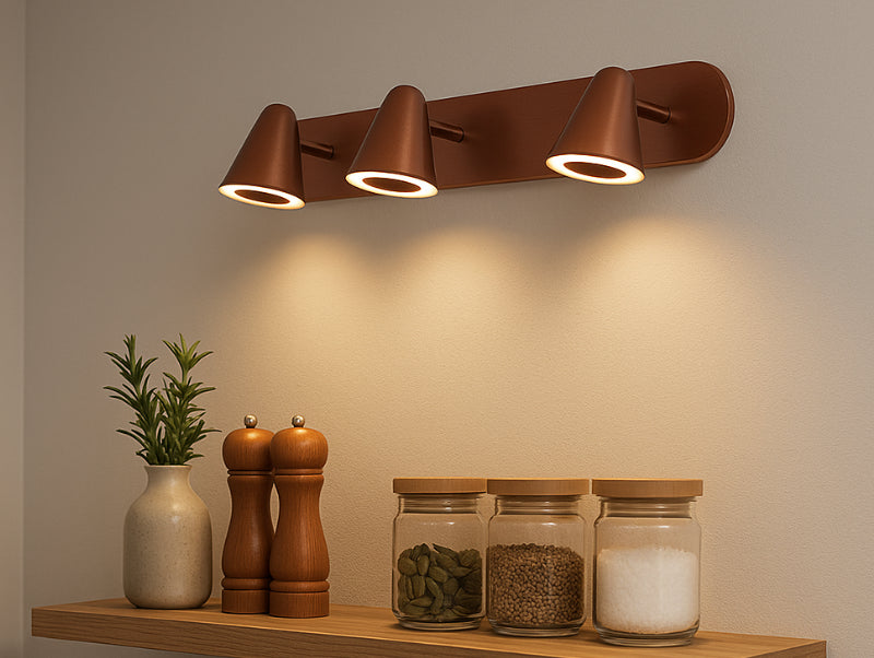 מנורת קיר COPRA Trio במטבח