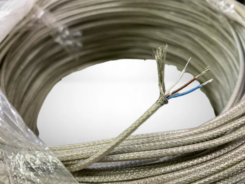 כבל חשמל דק שקוף 4 גידים