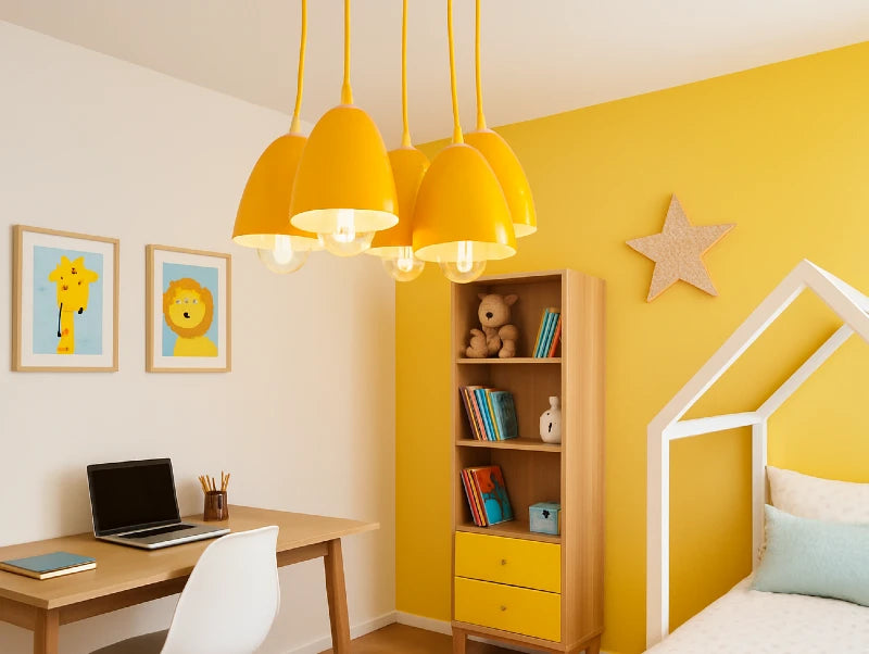 מנורת תלייה MONA בחדר ילדים