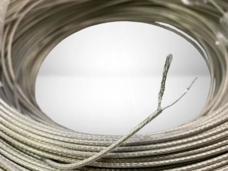 כבל חשמל דק שקוף