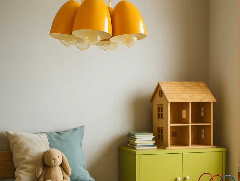 מנורת תלייה MONA בחדר ילדים