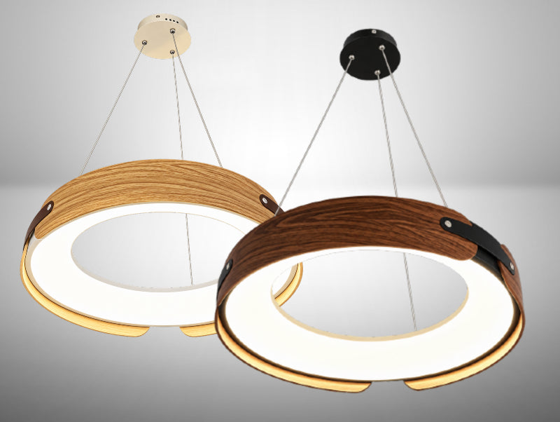 מנורת תלייה Natural Oak Wood