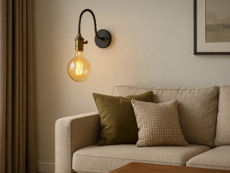 מנורת קיר chill בסלון