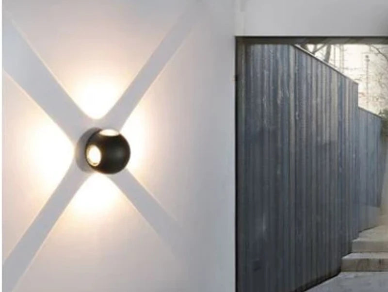 מנורת קיר round star - תצוגה