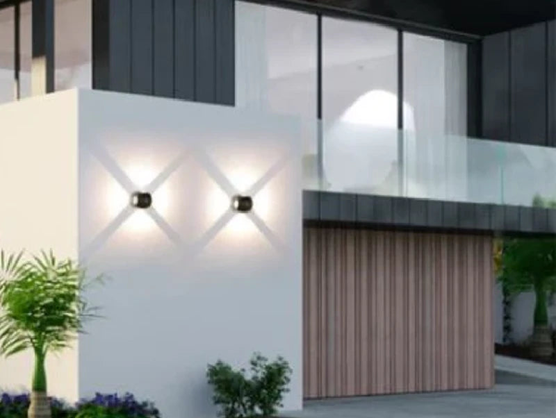 מנורת קיר round star - תצוגה