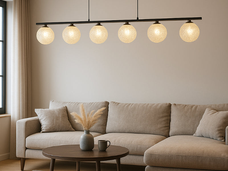 מנורת תלייה NERY בסלון