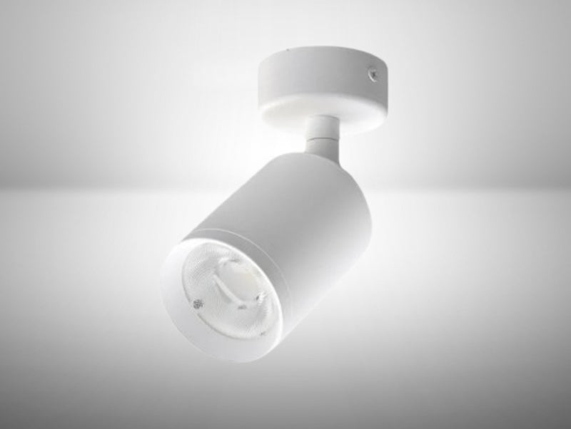 צמוד תקרה LUMA יחיד צבע לבן