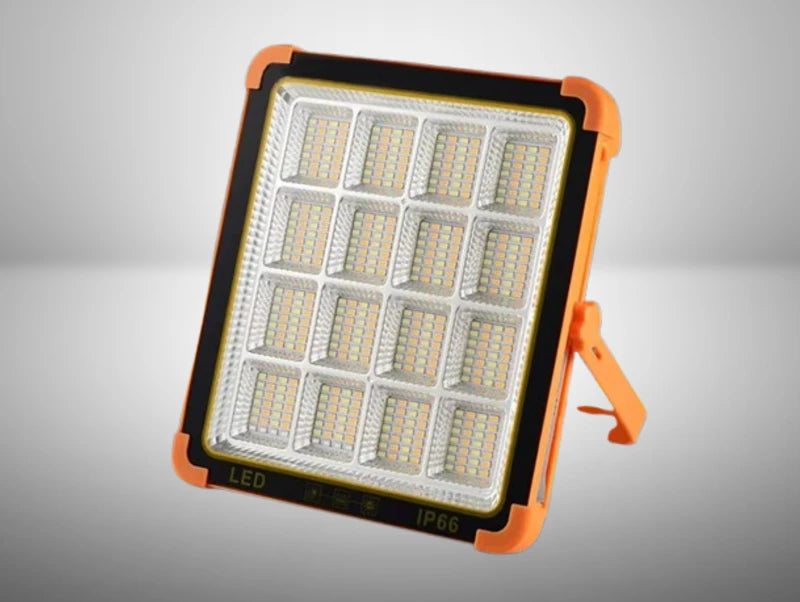 פרוזקטור סולארי 16 תאים CCT כולל מטען USB לטלפון סלולארי