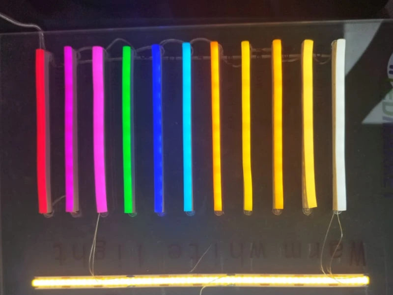 פס לד נאון - 12V במגוון צבעים
