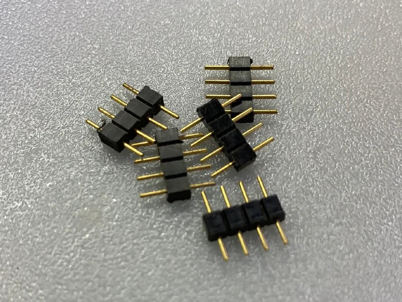 קונקטור 4 פינים לפס לד צבעוני