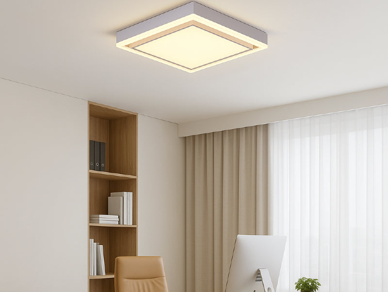 מנורה צמודת תקרה QUADROVA במשרד