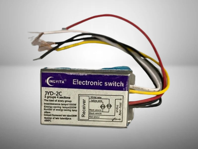 ממסר 2 / 3 / 4 ערוצים עם שלט