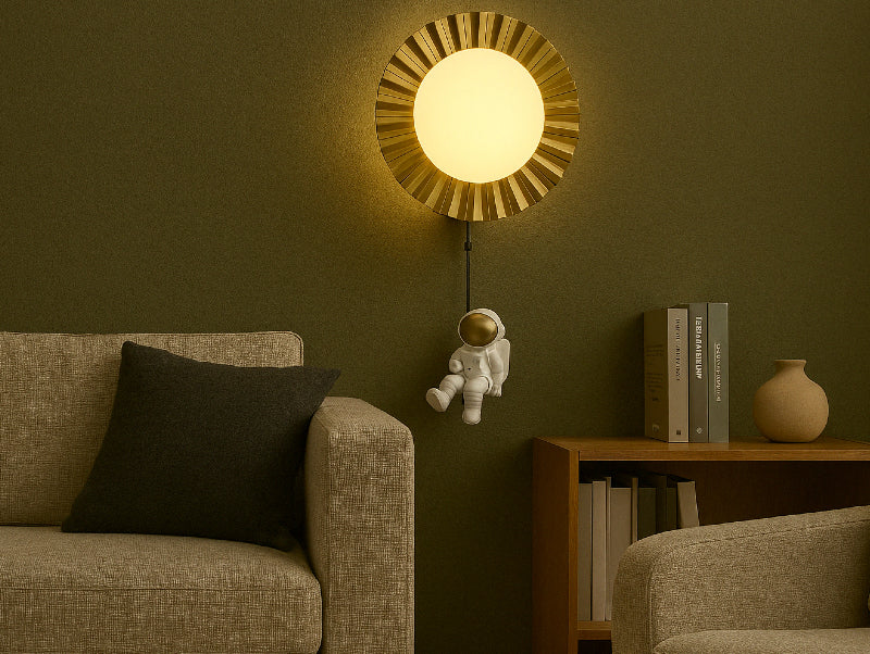 מנורת קיר SCAZ בפינת ישיבה