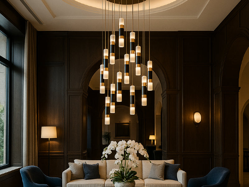 מנורת תלייה ROYAL DROP בסלון