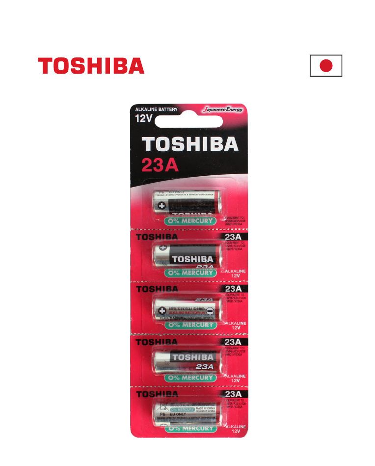סוללת אלקליין 12V מסוג A23 - סוללות ומטענים באתר לדמרקט
