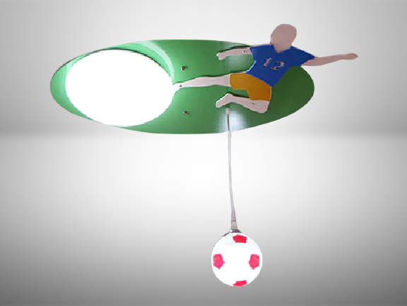 מנורת ילדים BALL - תצוגה