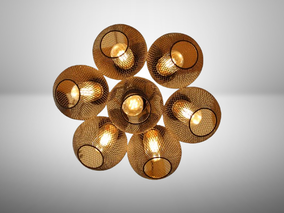 מנורת תלייה MAZI 7 ראשים