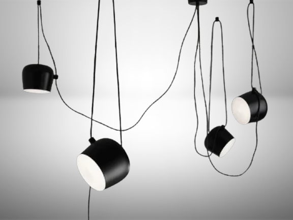 מנורת תלייה FELLINI - ללא כיסוי פרספקס - תצוגה