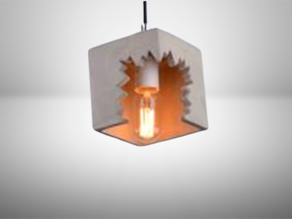 מנורת בטון דגם KONG - עודפים