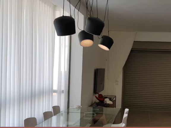 מנורת תלייה FELLINI - ללא כיסוי פרספקס - תצוגה