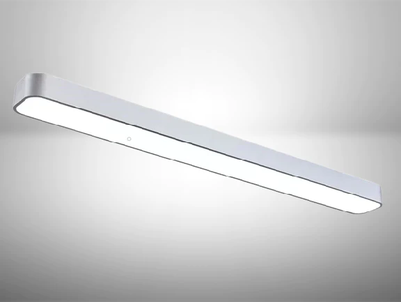 מנורה צמודת תקרה מלבן SLIM + שלט + 3 גווני אור מובנים + דימר - תצוגה