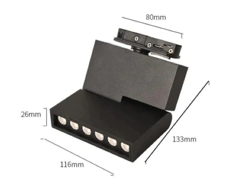 גופי תאורה 12 וואט NOTE לפס צבירה - תצוגה