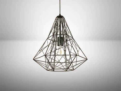 מנורת תלייה GEOMETRY - תצוגה - שחור