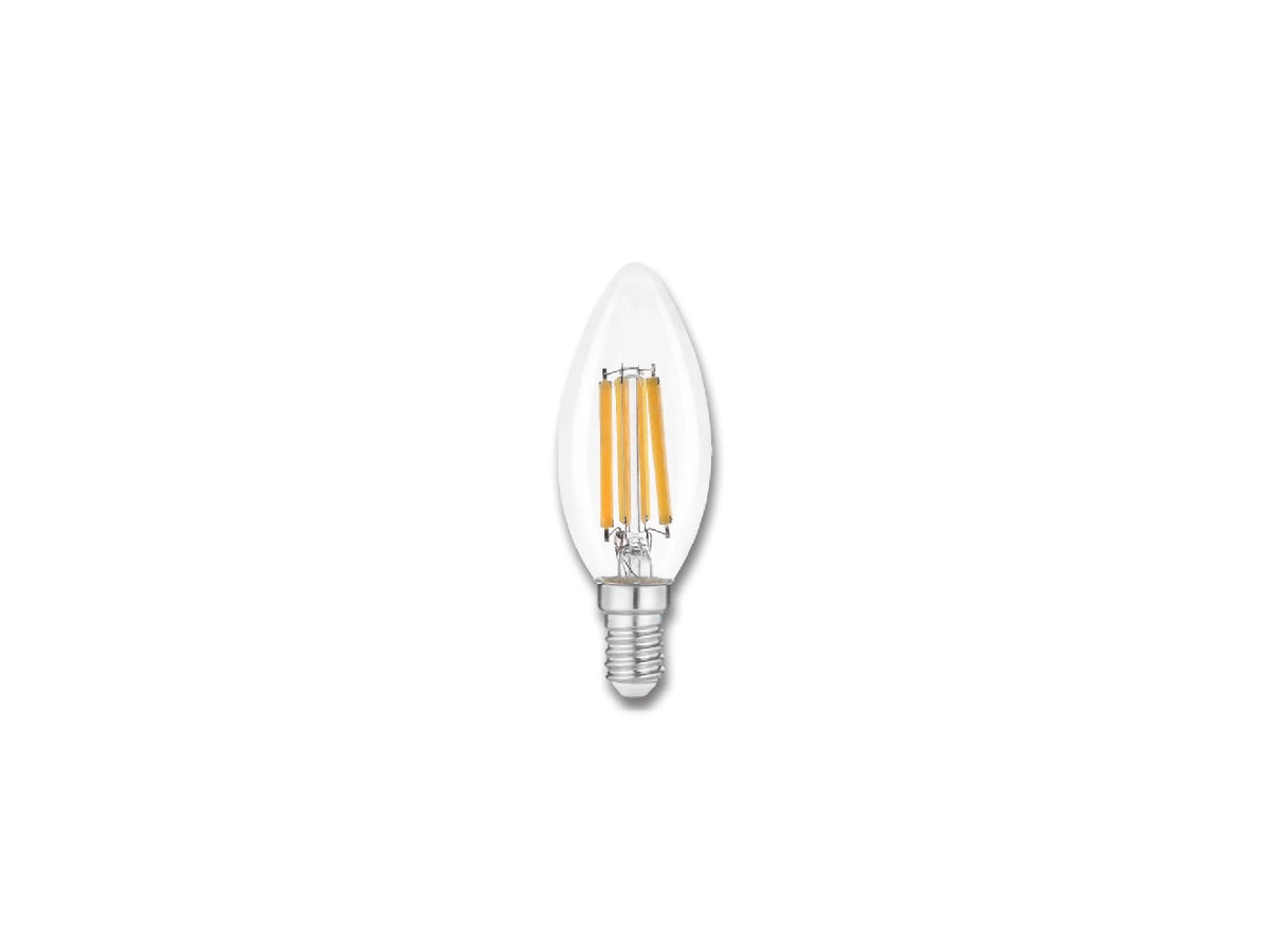 פילמנט לד נר 4W E14 2700K לא ניתן לעמעום - LED Bulbs באתר לדמרקט