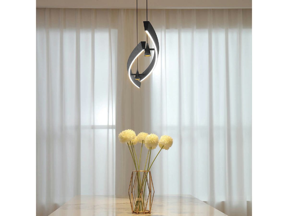 מנורת תליה 65W CATANIA - Hanging lamps with built-in LED