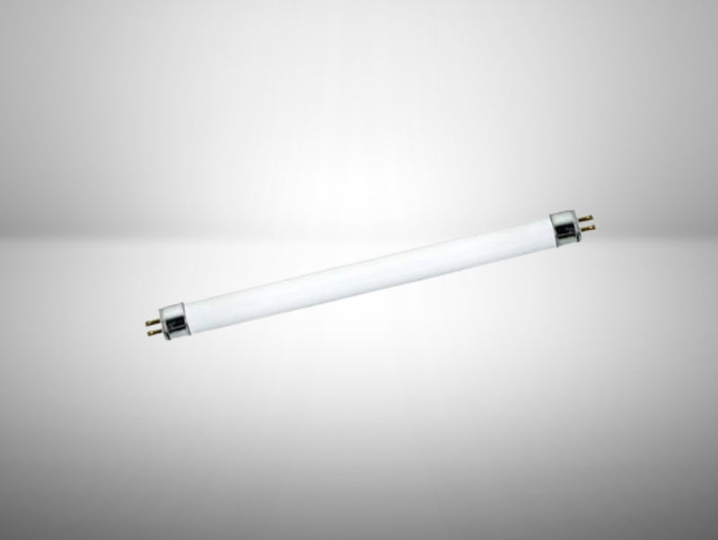 נורת UV T5 לבנה לקטלן יתושים עם חיבורי מתכת בקצוות