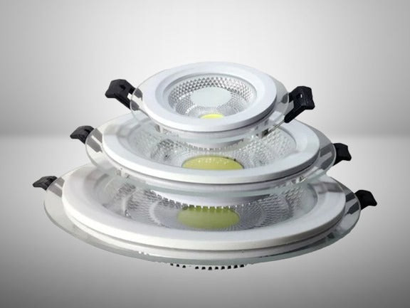 גוף תאורה שקוע מסדרת COB GLASS 7W - תצוגה