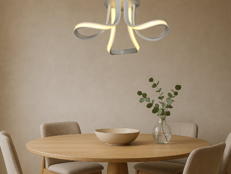 מנורת תקרה ELINA בפינת אוכל