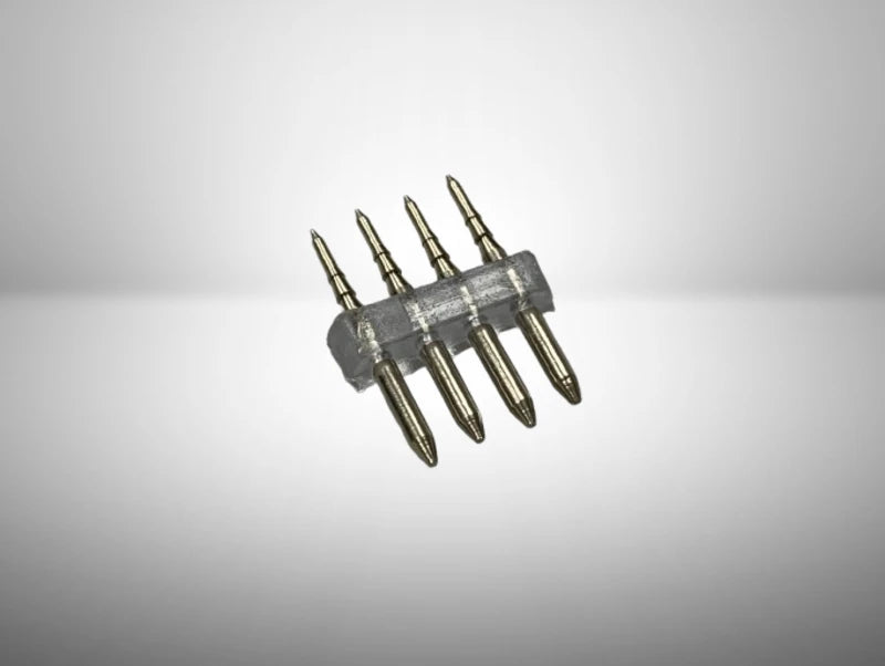 מחבר 4 פינים לפס לד RGB 220V