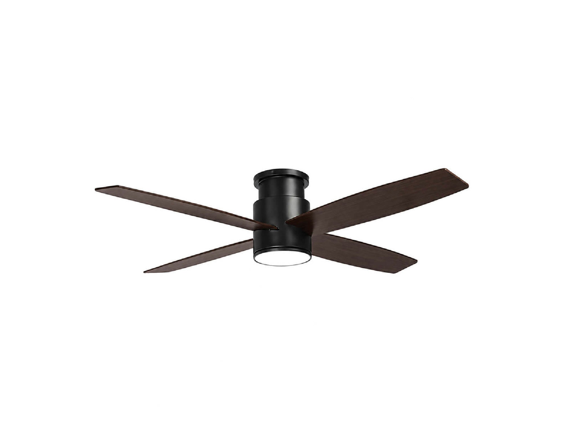 מאוורר תקרה מקיאטו "CCT 25W 52 עם שלט -שחור וחום - Ceiling Fan with Light