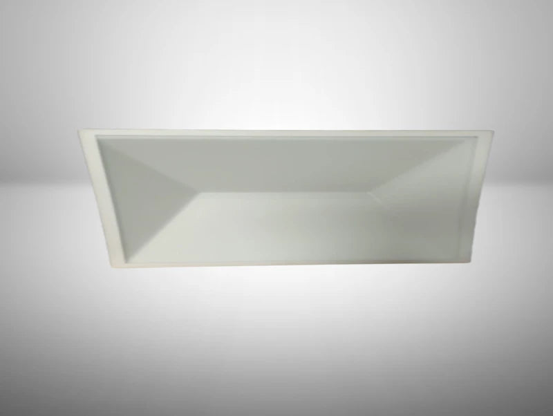 מנורה צמודת תקרה RODI בצבע לבן מלבנית - CCT - עודפים