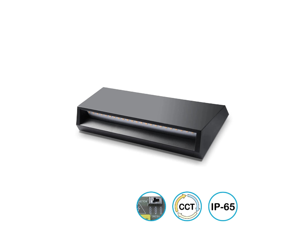 גוף תאורה צמוד חומה גדול פלטינום PLATINUM 6W CCT - Outdoor Wall and Ceiling Lights באתר לדמרקט