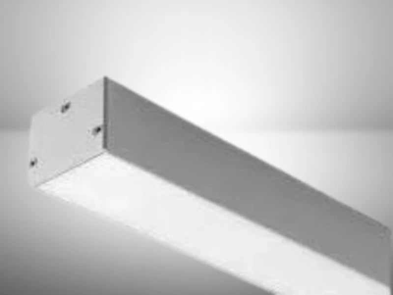 פרופיל תאורה בצורת ר צמוד תקרה אלומיניום 35X35 - עודפים