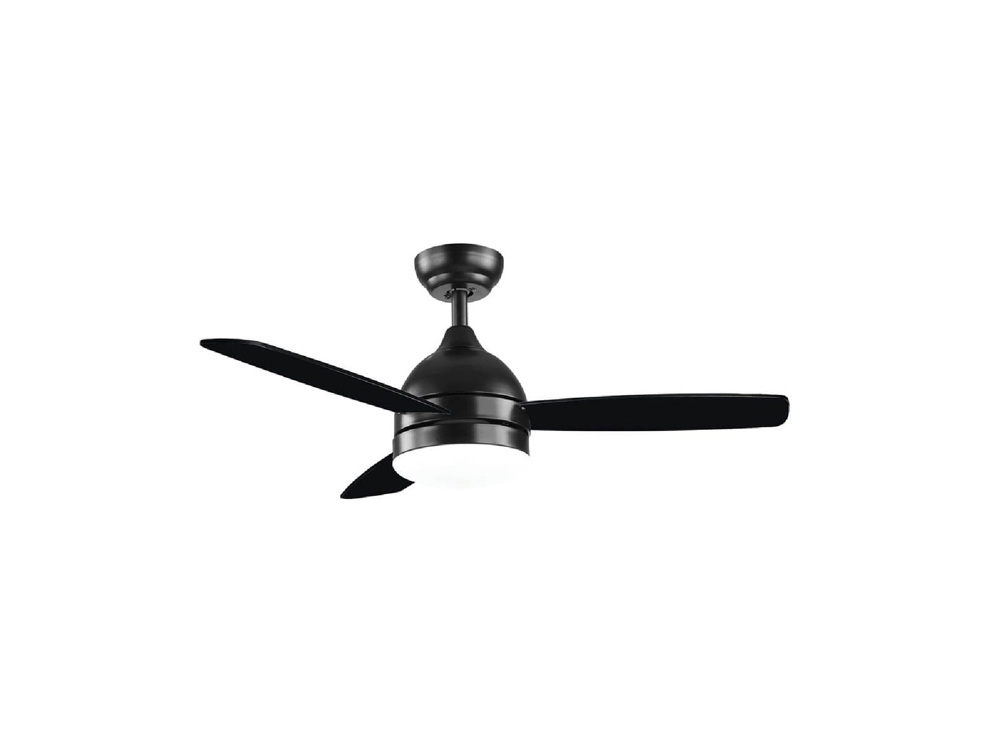 מאוורר תקרה "25W DC STORM 42 עם שלט-שחור - Ceiling Fan with Light