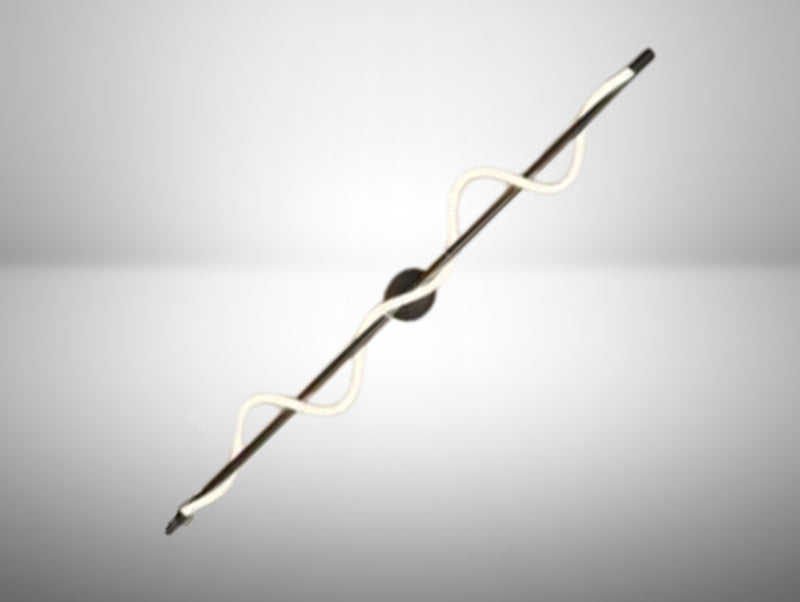 מנורת קיר שחורה