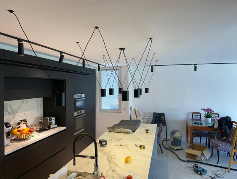 צילינדר תלוי PLEX עם 3 גווני אור מובנים